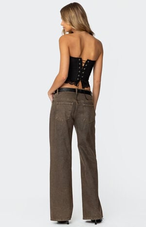 Elaina Lacey Strapless Corset image number 5