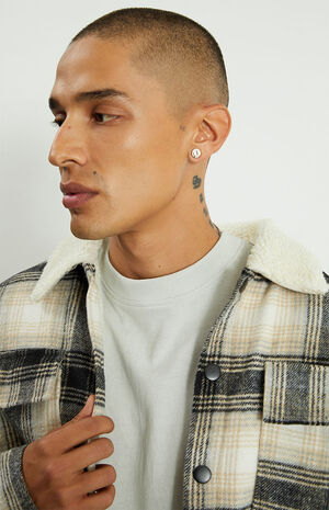 Sherpa Plaid Jacket image number 3