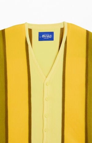 Wool Striped Cardigan image number 2