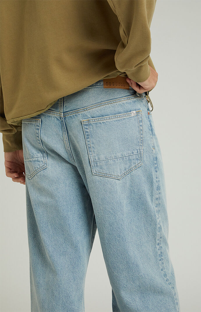 Pacsun Light Wash Extreme Baggy Jeans | PacSun