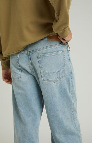Light Wash Extreme Baggy Jeans image number 5