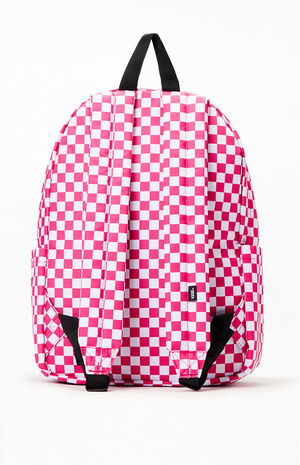 Kids Old Skool Grom Check Backpack image number 3
