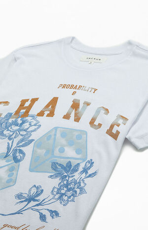 Chance Dice Roses T-Shirt image number 2