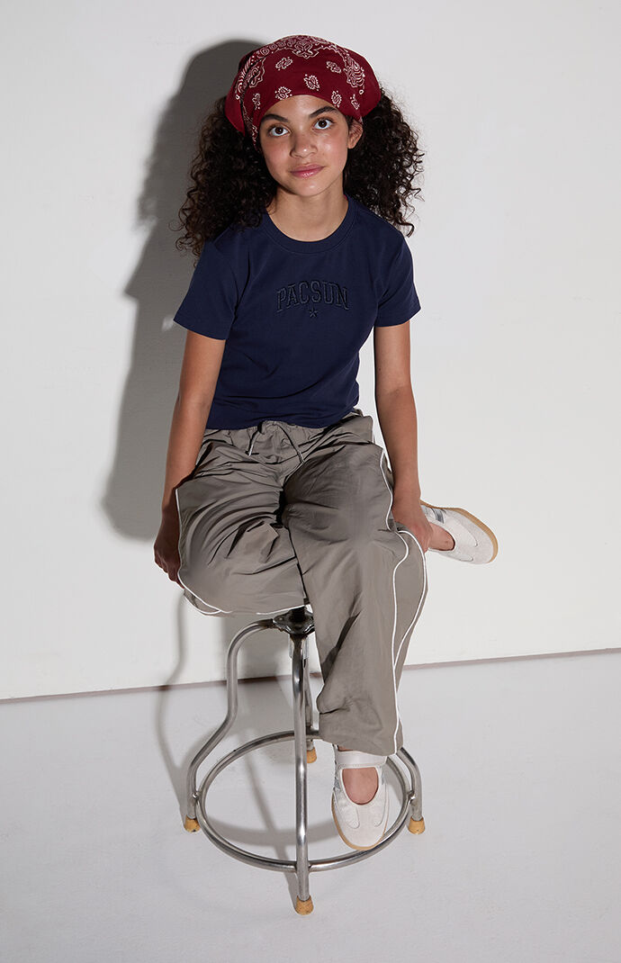 Pacsun Kids Wide Leg Track Pants