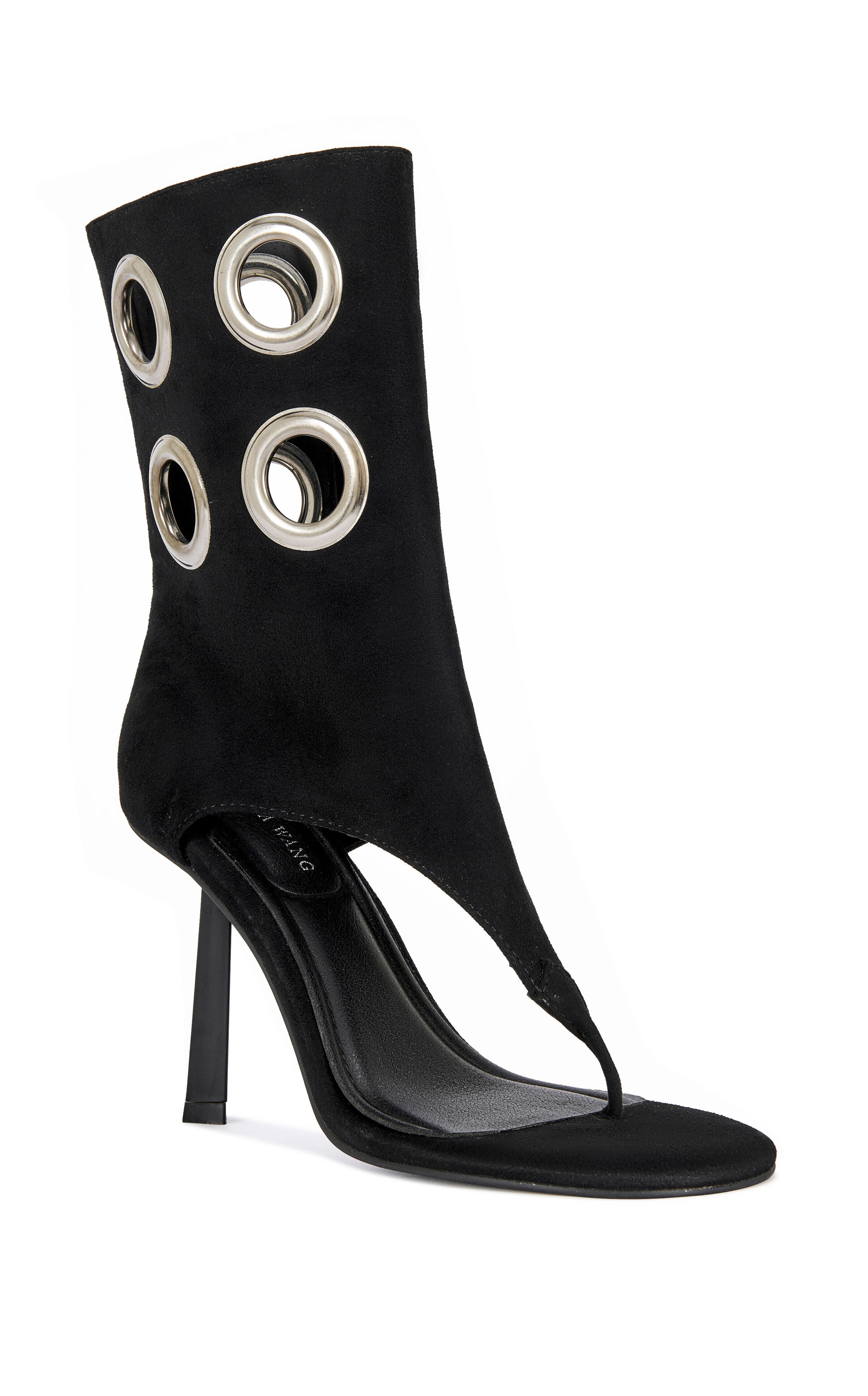 AZALEA WANG Women's Baina Black Stiletto Sandals