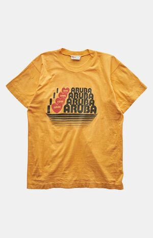 80s I Love Aruba Graphic T-Shirt image number 1