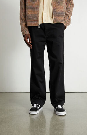 Black Loose Fit Trousers image number 2