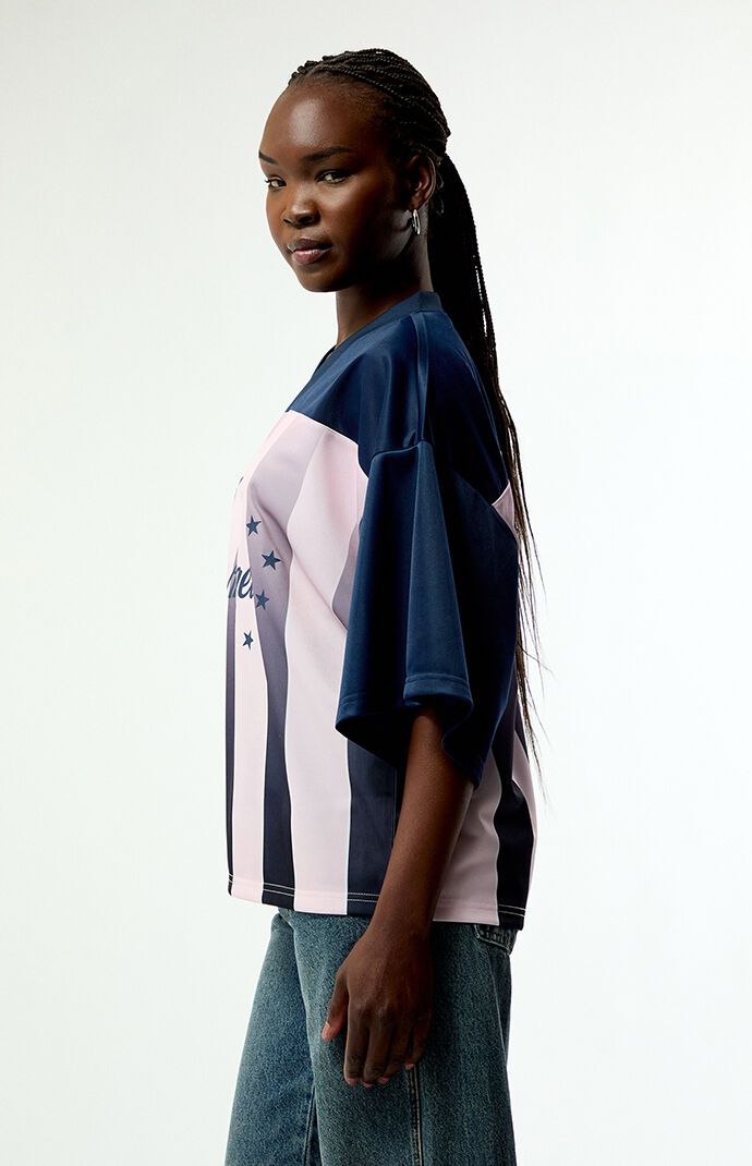Pacsun LA Short Sleeve Oversized Soccer Jersey | Pacsun