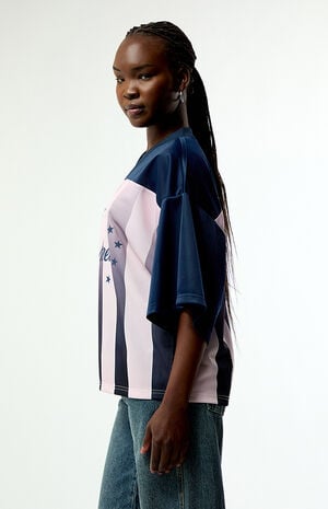 LA Short Sleeve Oversized Soccer Jersey image number 3