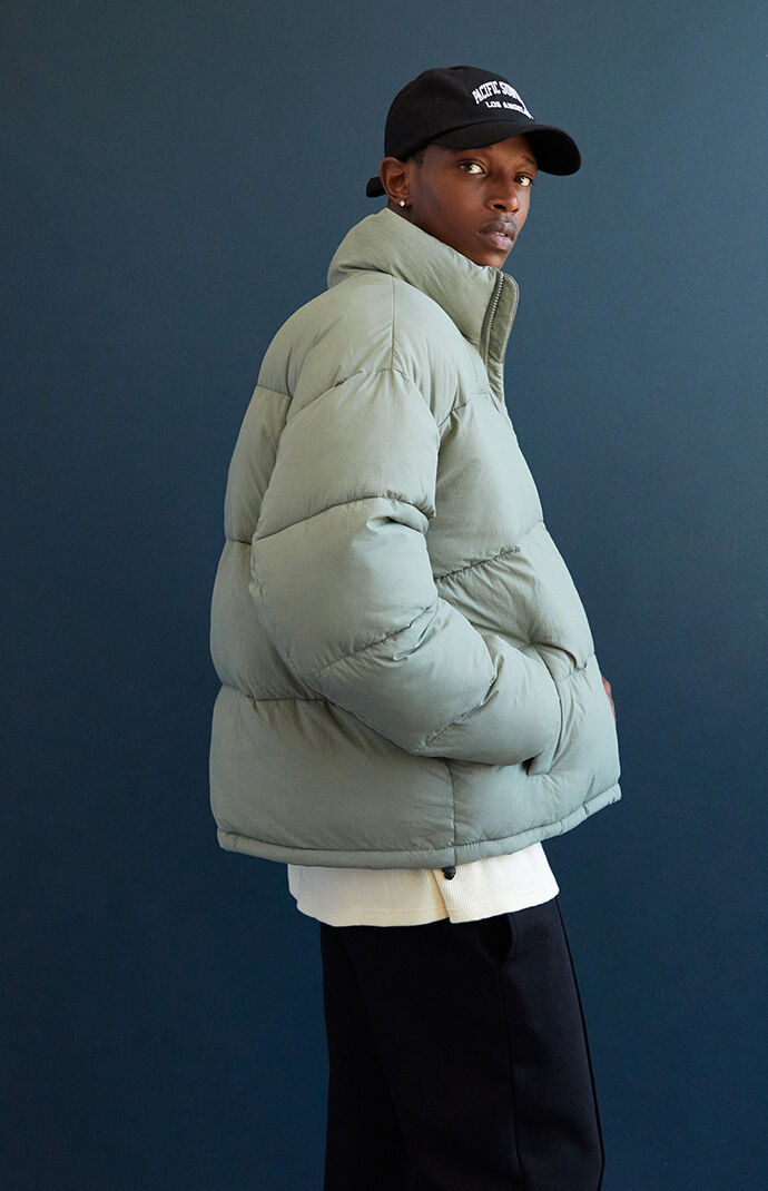 Mint puffer jacket 2025