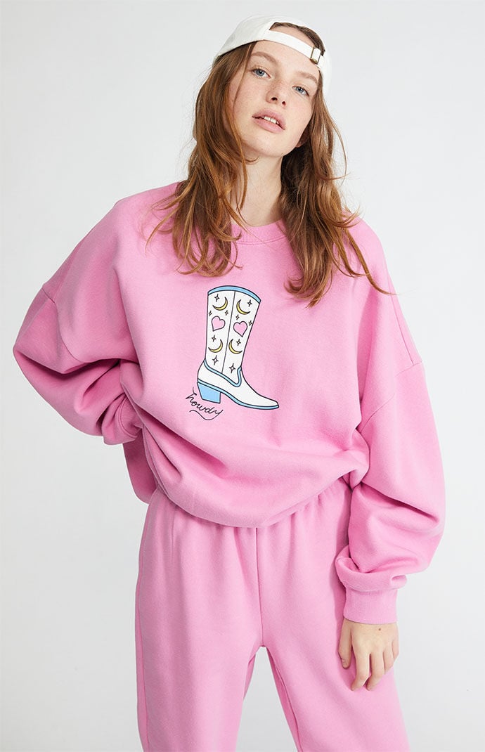 PacSun Howdy Oversized Sweatshirt PacSun