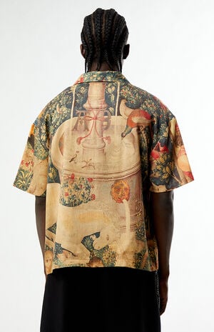 x Pacsun French Tapestries Camp Shirt image number 5