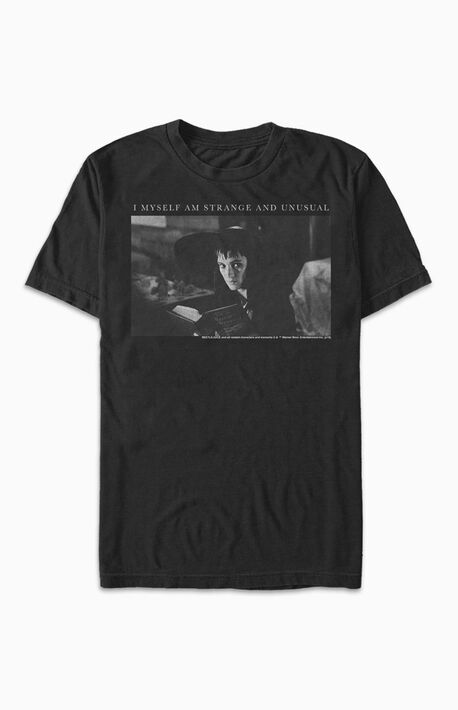 Beetlejuice Lydia Quote T-Shirt by Fifth Sun, available on pacsun.com for $28 Vanessa Hudgens Top SIMILAR PRODUCT