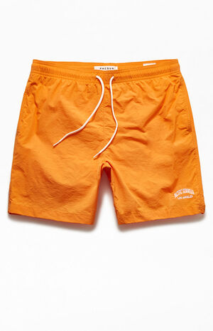 Solid Collegiate 6.5" Swim Trunks image number 1