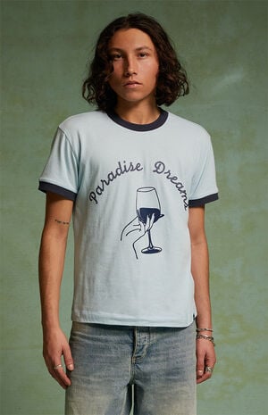 by Pacsun Paradise Dreams Ringer T-Shirt image number 2