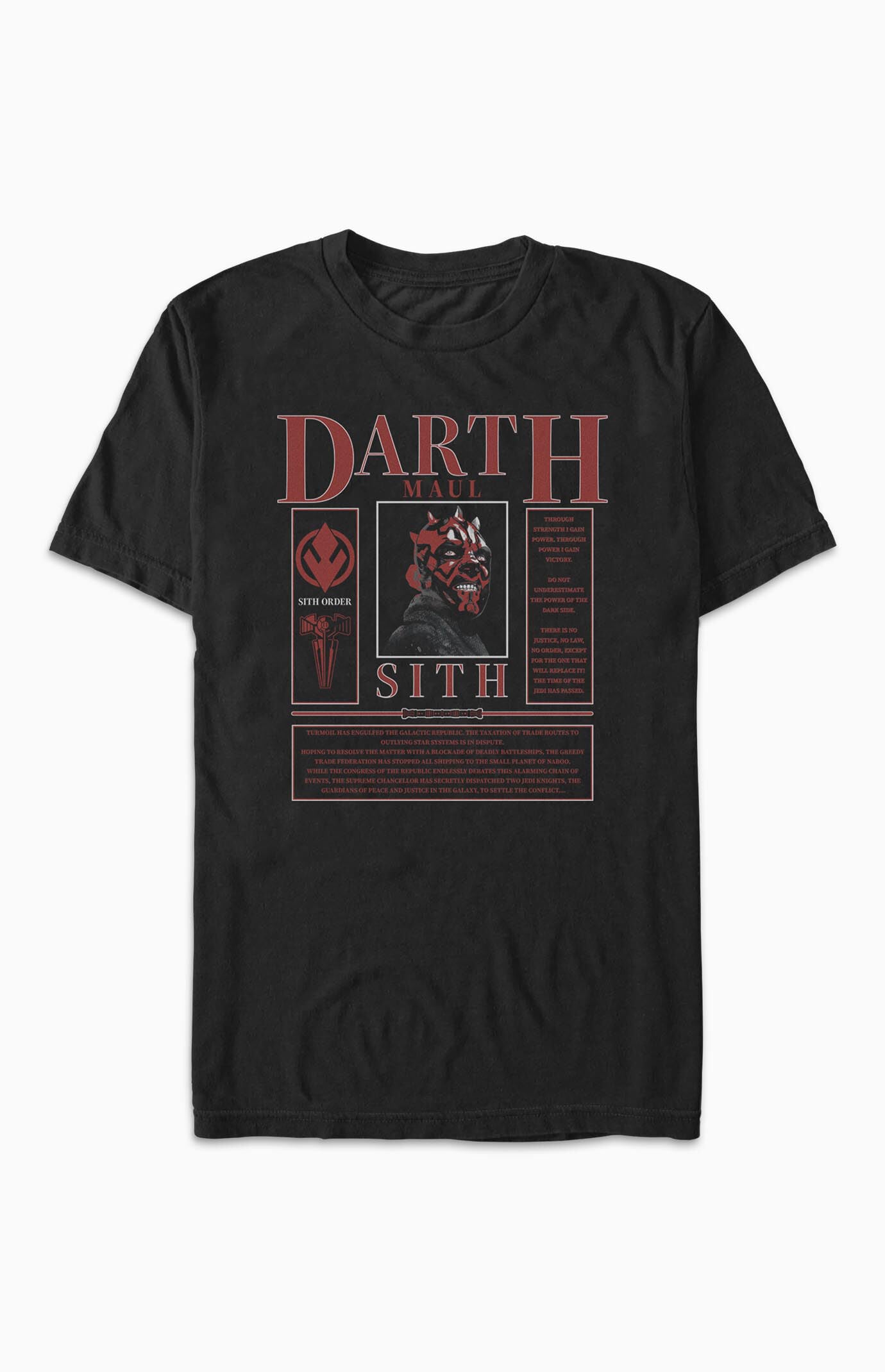 Star Wars Maul Card T-Shirt