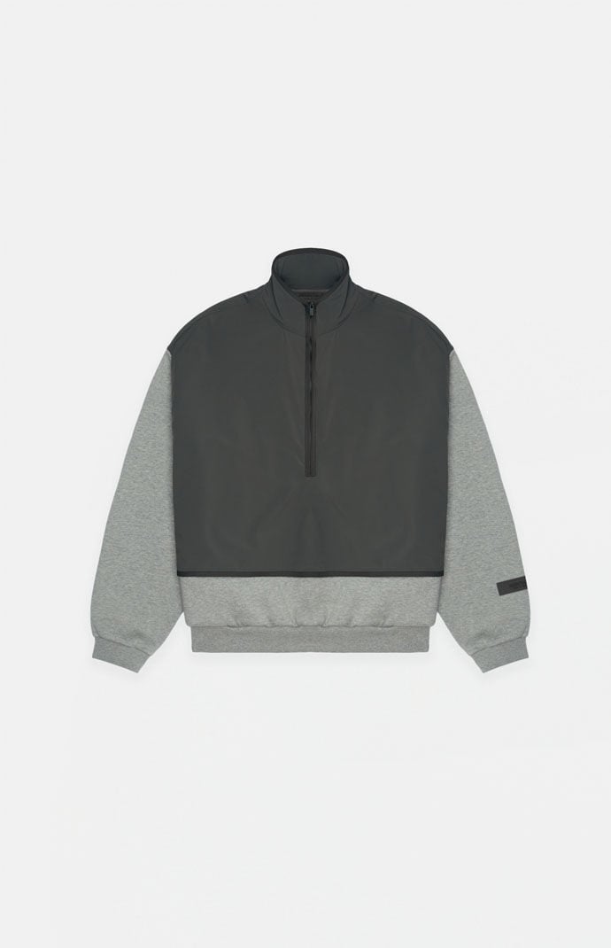 Fear of God Essentials Kids Dark Heather Oatmeal Ink Nylon
