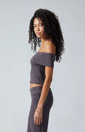 Ellie Grommet Off-The-Shoulder Top image number 4