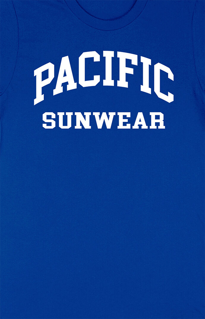 Royal Blue Collegiate Logo T-Shirt