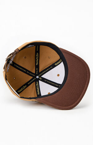 Tan MLB SF Giants 60th Anniversary&nbsp;Strapback&nbsp;Hat image number 5