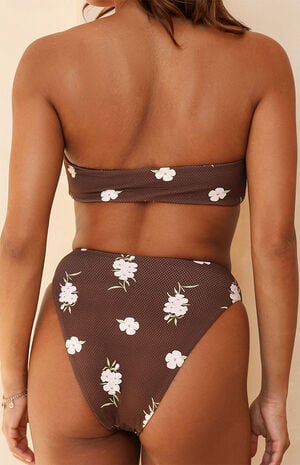 Amalfi String Tie Bandeau Bikini Top image number 3