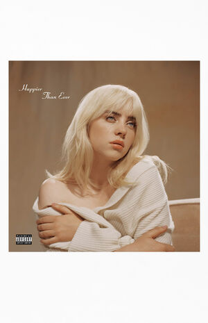 Billie Eilish Happier Than Ever Vinyl Record image number 1