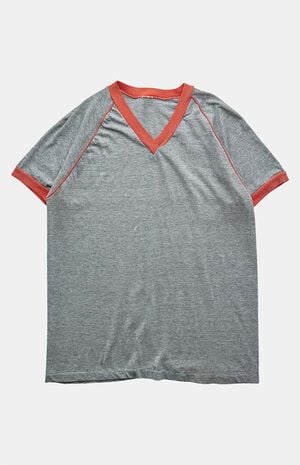 '80s Blank V-Neck Top image number 1