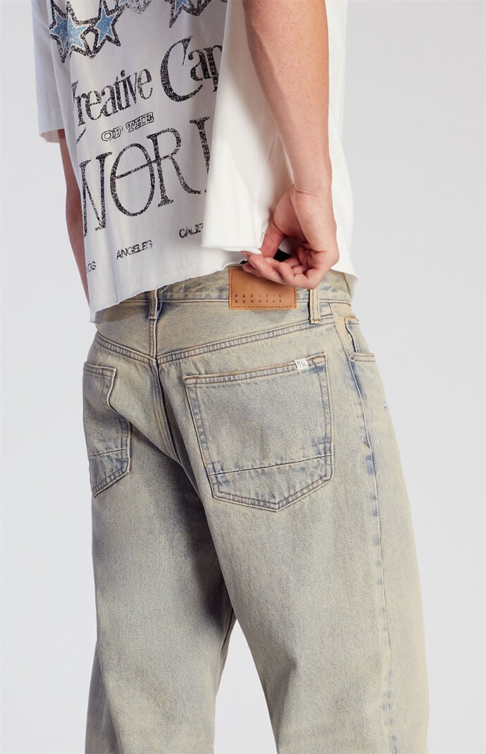 Pacsun Dylan Baggy Jeans Light Indigo Tint
