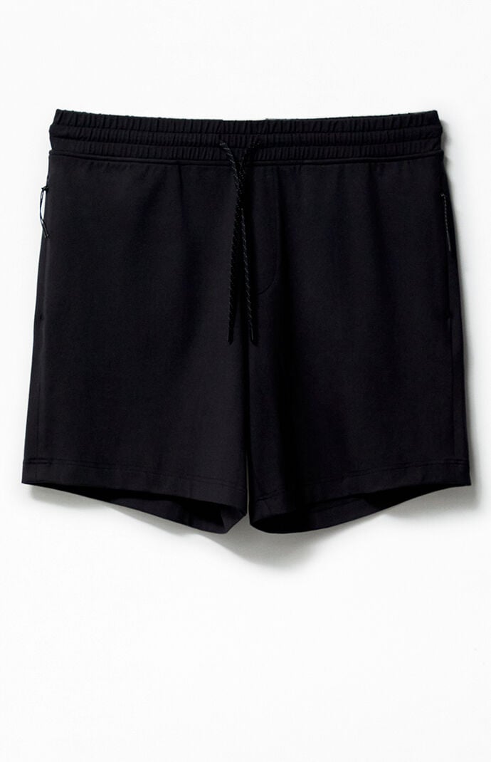 A.R.C. Active Black Jersey Rec Shorts