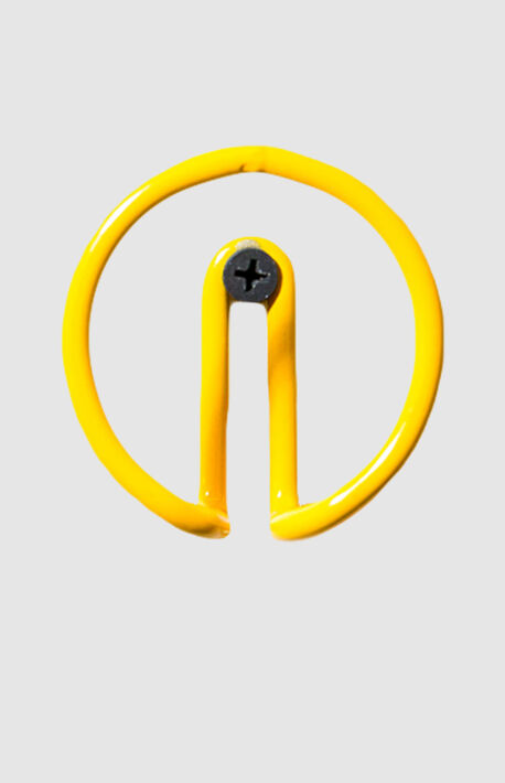Yellow Circle Wall Hook