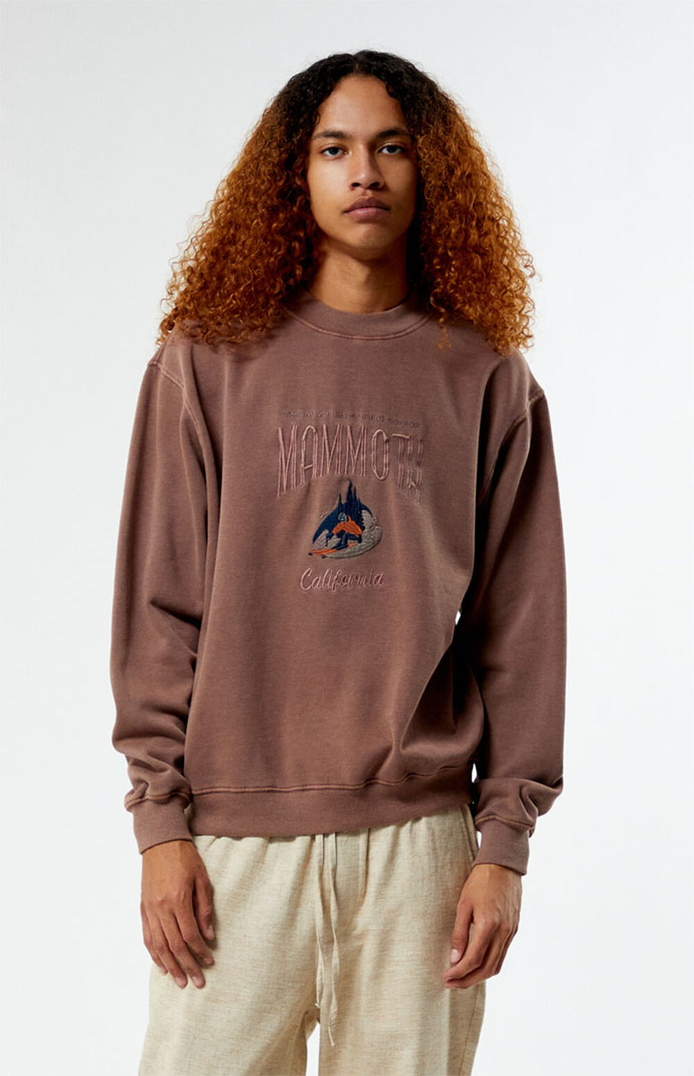 Mammoth Chenille Sweatshirt