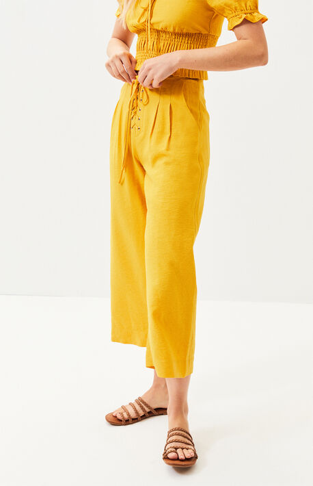 Yellow Submarine Wide Leg Pants