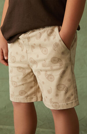 Printed Volley Shorts image number 3