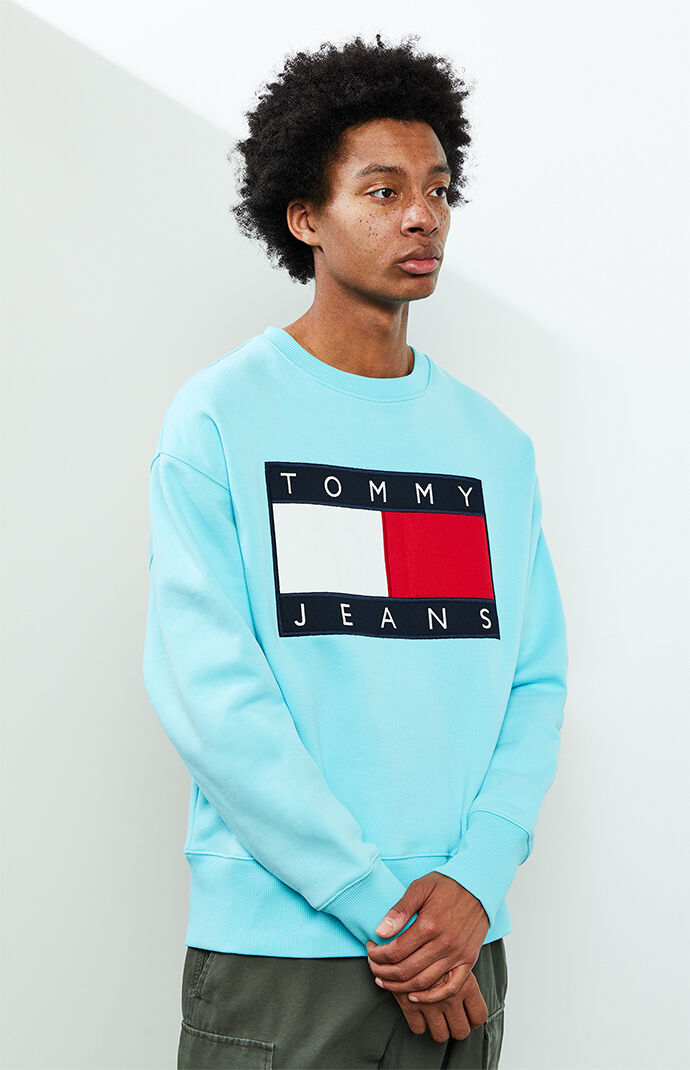 Flag Logo Crew Neck Sweatshirt