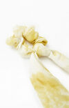 Yellow Tie Dye Flowy Scrunchie Yellow Tie Dye Flowy Scrunchie image number null