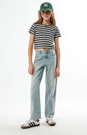 Light Indigo '90s Straight Jeans image number 2