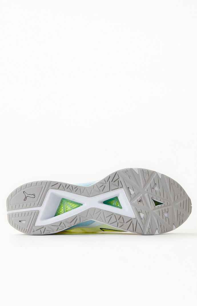 White & Volt UltraRide Shoes