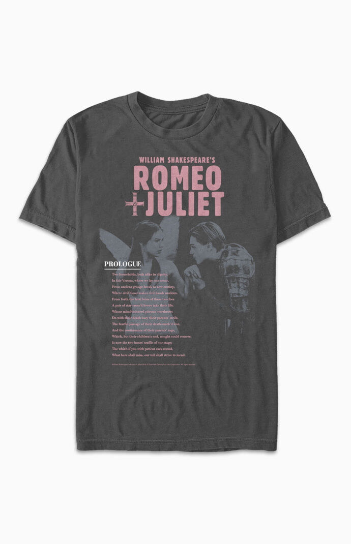Romeo And Juliet Prologue T-Shirt