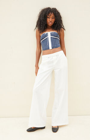 Linen Boxer Pants image number 1