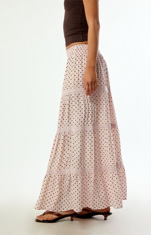 Polka Dot Maxi Skirt image number 3