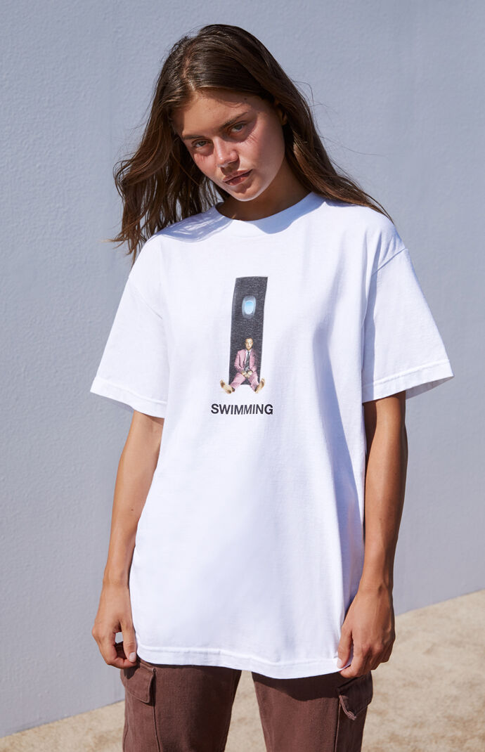 Swimming mac miller t shirt Clearance