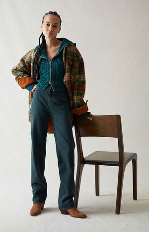 Eco Green '90s Boyfriend Jeans image number 2