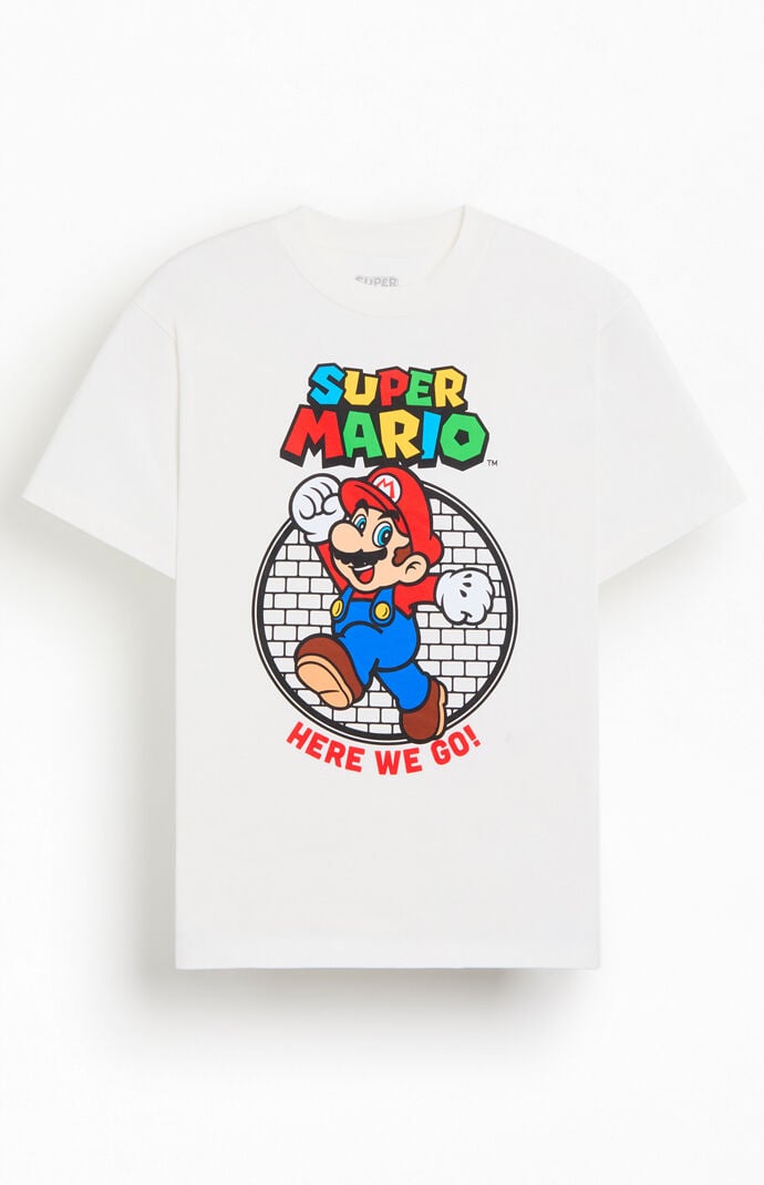 PacSun Super Mario Here We Go T-Shirt