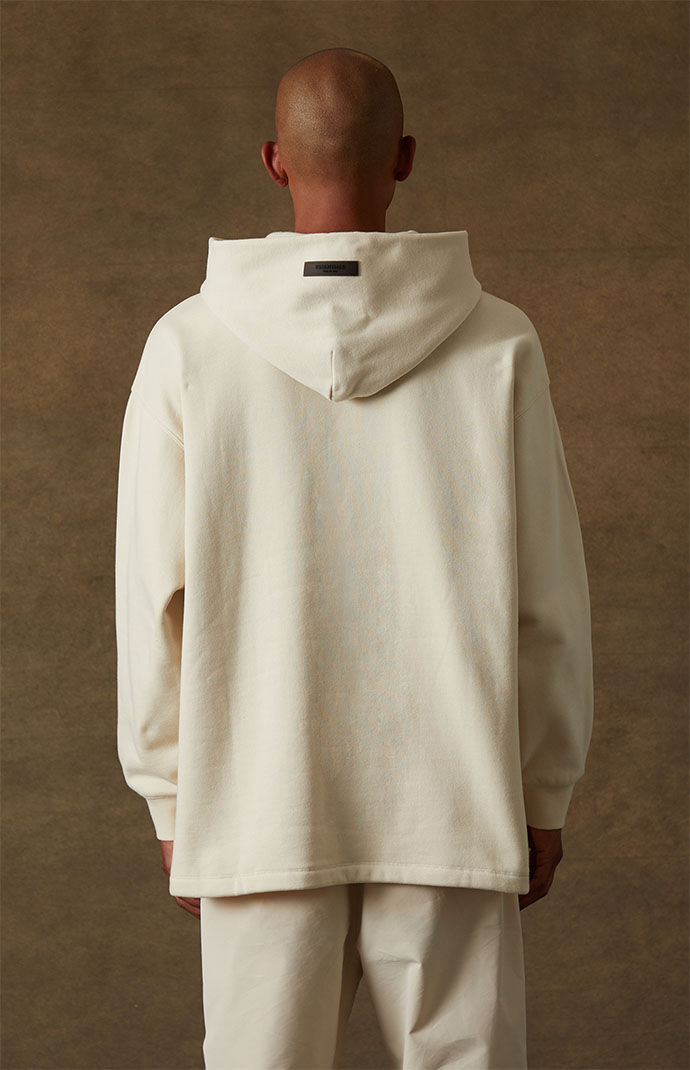 Essentials Fear Of God Egg Shell Relaxed Hoodie | PacSun