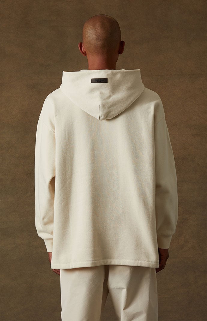 Essentials Fear Of God Egg Shell Relaxed Hoodie | PacSun