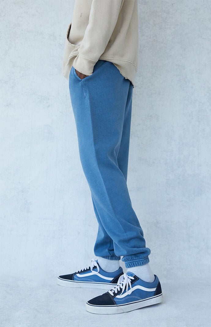 Blue Fleece Sweatpants