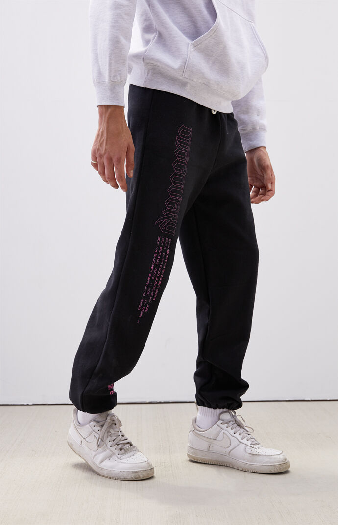 pacsun black sweatpants