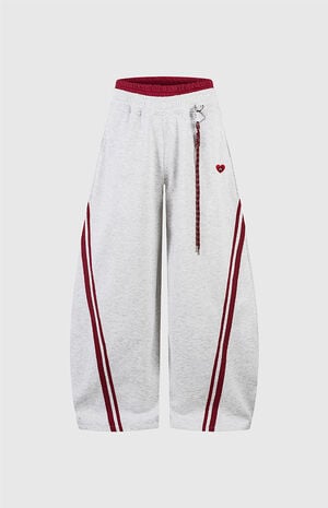 Basic Baggy Barrel Sweatpants image number 4