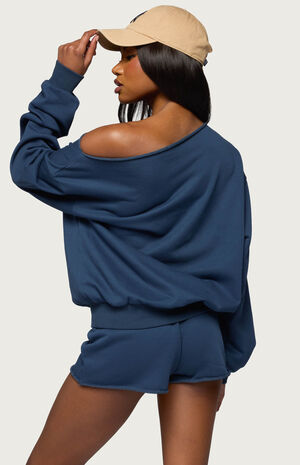 Juana Off Shoulder Lightweight Sweatshirt image number 3