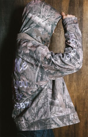 Camo Text Me When You Get Lonely Jacket image number 3